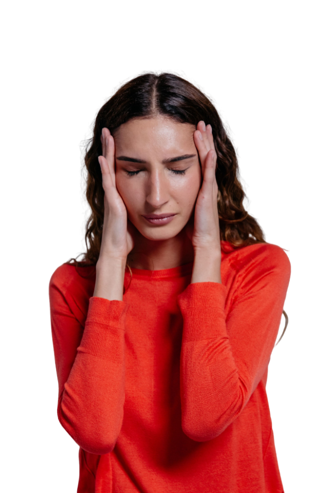 A facilitator leading an anxiety support circl